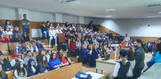 Reprezentanți ai UCB Târgu Jiu, la pas prin liceele din județ