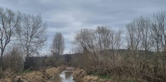 Lucrări de decolmatare la Țicleni