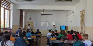 Elevii de la CNTV, la Apele Române, în „Săptămâna Verde”