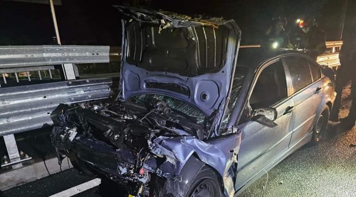 Video: Doi tineri de 17 și 18 ani, răniți într-un accident produs azi-noapte pe VO Târgu Jiu