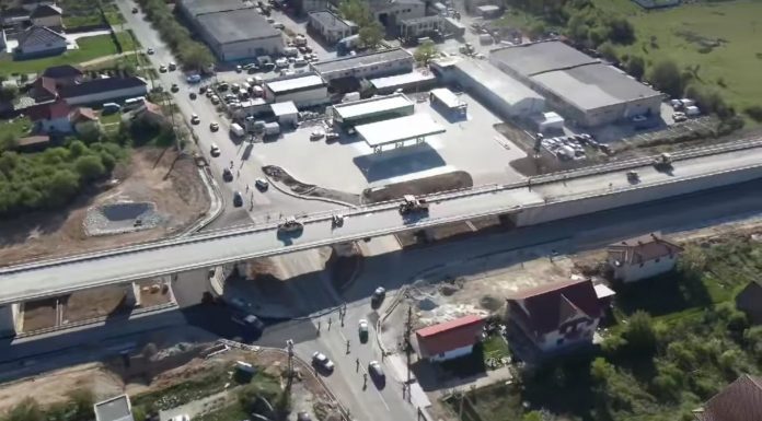 Târgu Jiu: Se toarnă covor asfaltic pe varianta ocolitoare. DRDP Craiova: Atenție!