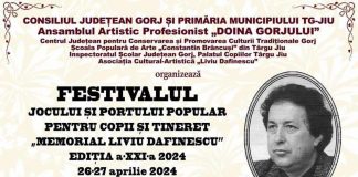 Vineri începe o nouă ediție a Festivalului ,,Liviu Dafinescu”