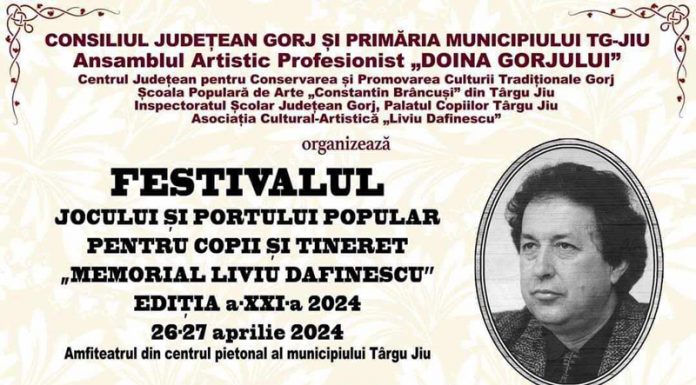 Vineri începe o nouă ediție a Festivalului ,,Liviu Dafinescu”