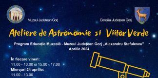 Ateliere de astronomie, la Muzeul Județean