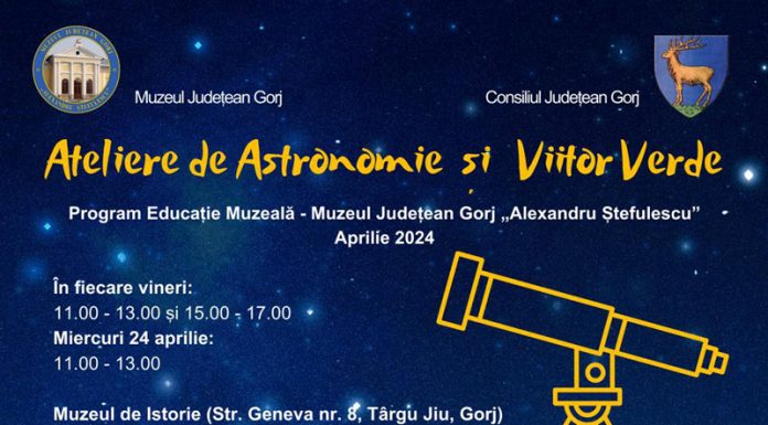 Ateliere de astronomie, la Muzeul Județean