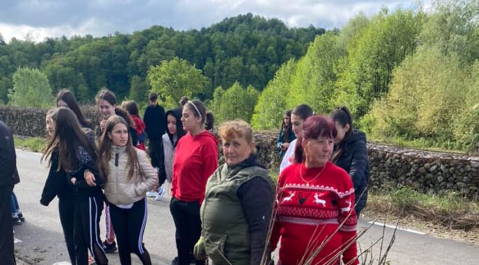 Săptămâna Verde, la Roșia de Amaradia. S-au plantat 600 de puieți de frasin, paltin și gorun