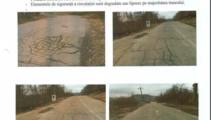 Lucrări de reabilitare și consolidare pe trei drumuri județene