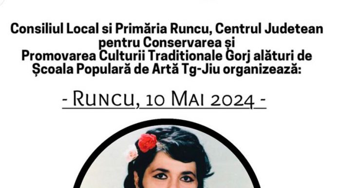 Se fac înscrieri pentru Festivalul-concurs ,,Maria Apostol” de la Runcu!