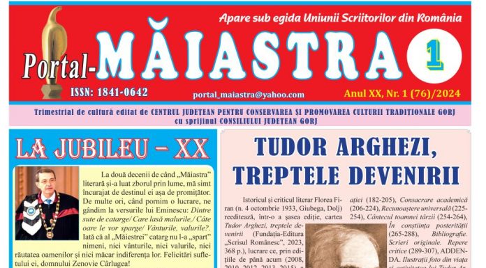 „Portal-MĂIASTRA”, la jubileu – XX – După douăzeci de ani…