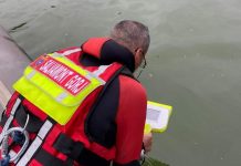 Victimă căutată de scafandrii serviciului Salvamont