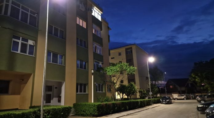 Târgu Jiu: Iluminat public modern în cartierul Revoluției