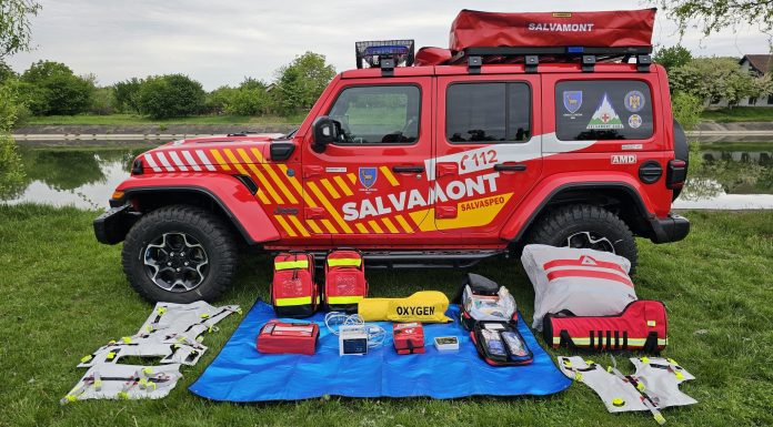 Salvamont Gorj are cea mai performantă ambulanță montană din România
