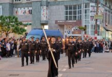 Procesiune cu sute de preoți, diseară, la Târgu Jiu