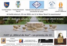 Federația Internațională a Jurnaliștilor și Scriitorilor de Turism revine la Târgu Jiu