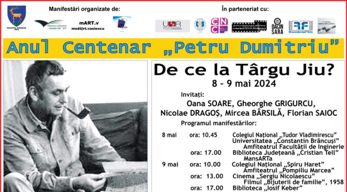 Lumea gorjenească – De ce Petru Dumitriu?