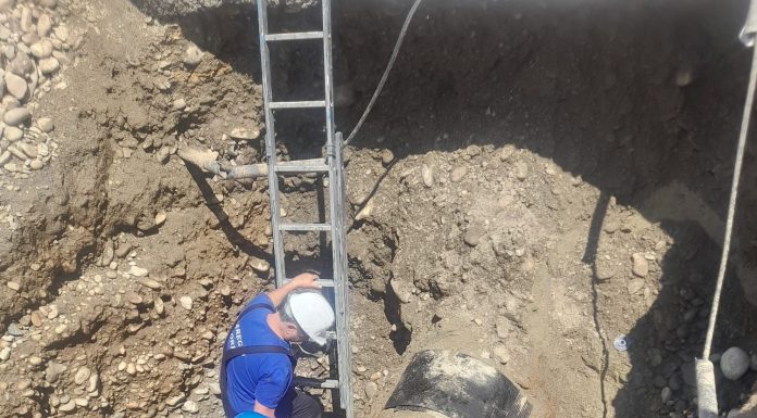 Aparegio a finalizat intervenția la conducta spartă de pe Ecaterina Teodoroiu. Se reia furnizarea apei