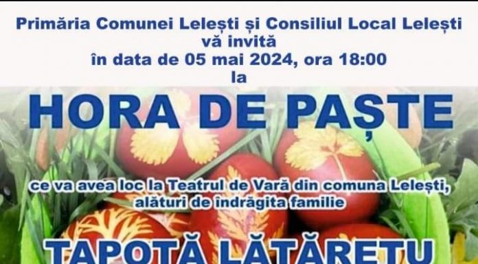 Horă de Paște, la Lelești