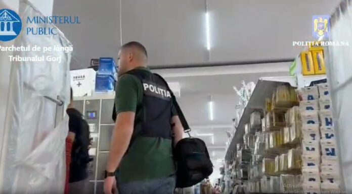 Percheziții la Motru