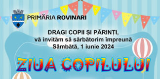 Surprize pentru micuții din Rovinari, de Ziua Copilului