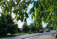 Lucrările de modernizare ale unei străzi din Bâlteni, aproape finalizate