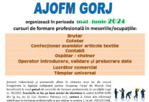 Opt cursuri de calificare în diverse meserii încep la AJOFM