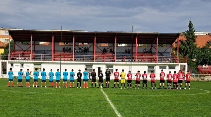 Universitatea Cluj, antrenament la Bumbești Jiu