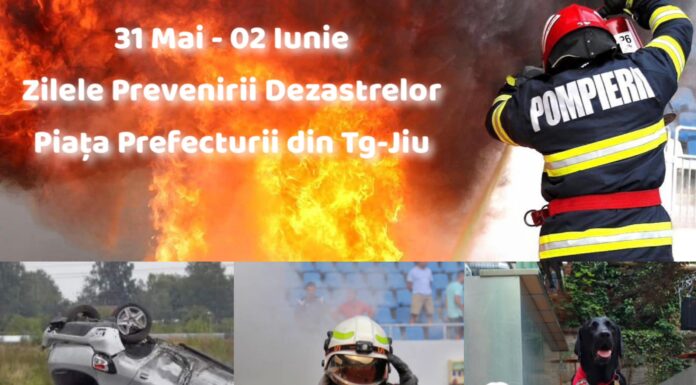 Târgu Jiu, azi: Încep activitățile dedicate Zilelor Prevenirii Dezastrelor