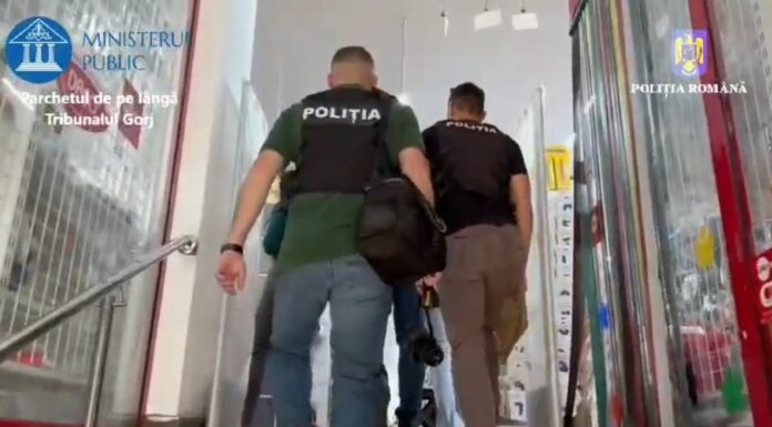 VIDEO: Percheziții la Motru. Afacerist chinez, cercetat pentru evaziune fiscală
