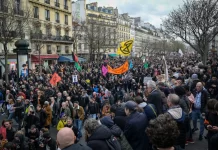 Val de proteste de 1 Mai în Europa
