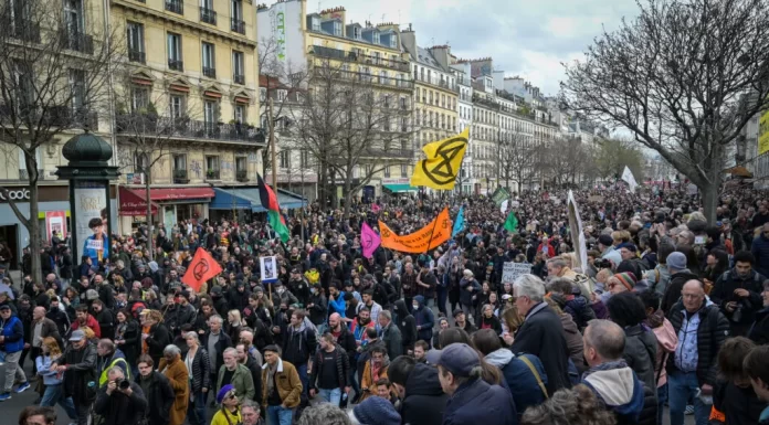 Val de proteste de 1 Mai în Europa