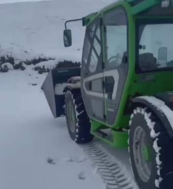 A nins la Rânca. Zăpadă și gheață pe Transalpina