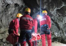 Salvamont Gorj, acreditat pentru salvarea din peșteri