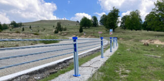 Parapete din cabluri pe Transalpina, în loc de glisiere metalice!