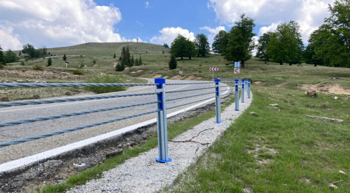 Parapete din cabluri pe Transalpina, în loc de glisiere metalice!