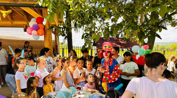 Ziua Copilului, sărbătorită în curtea bisericii din Țicleni