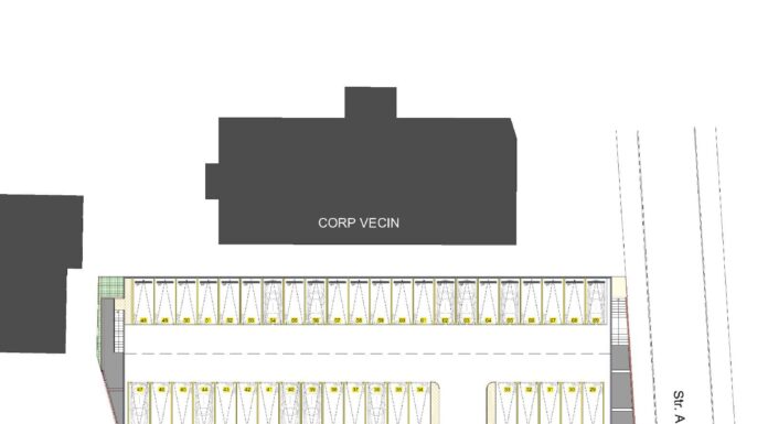 Parcare etajată la Târgu Jiu
