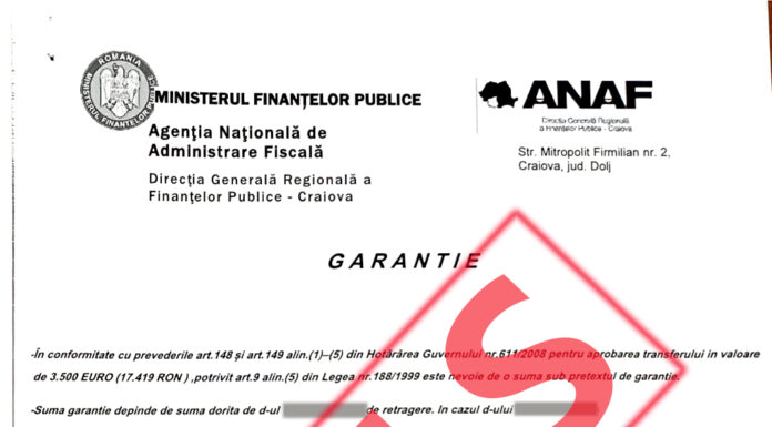 Mesaje false în numele ANAF