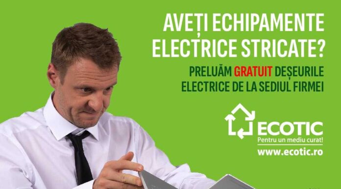 Campanie de colectare deșeuri electrice de la sediul companiilor și instituțiilor