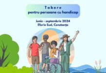 Tabere pe litoral pentru copiii și tinerii cu handicap