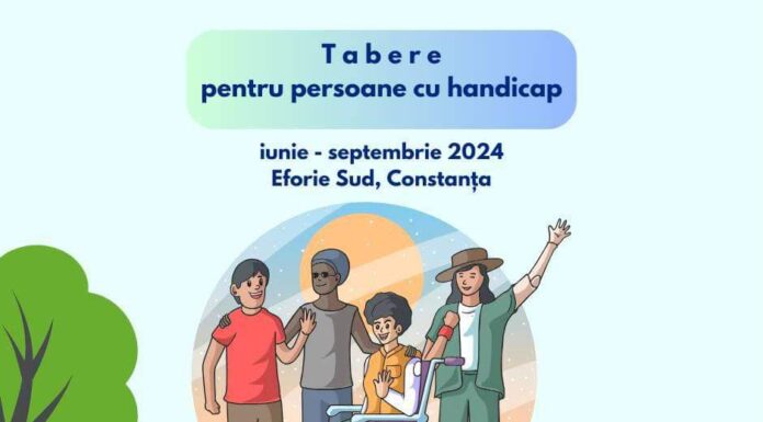Tabere pe litoral pentru copiii și tinerii cu handicap