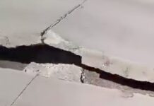 S-a ridicat asfaltul la Văcarea. S-a produs și primul accident. O femeie, rănită