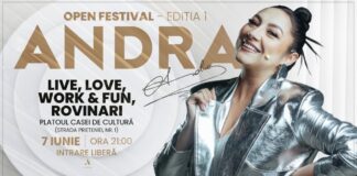 Andra cântă vineri seară la Rovinari
