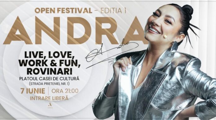 Andra cântă vineri seară la Rovinari