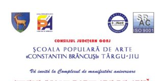 Încep ”Zilele Școlii Populare de Artă”!