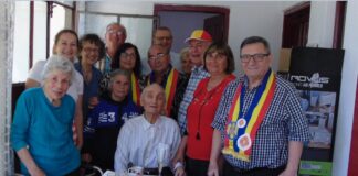 Colonelul (rtr.) Iulian GH. VODISLAV din Scoarța a fost sărbătorit de ANCERM Gorj și Primăria Scoarța