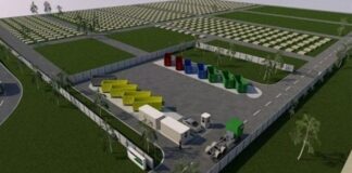 Centru de colectare deșeuri prin aport voluntar, la Bustuchin