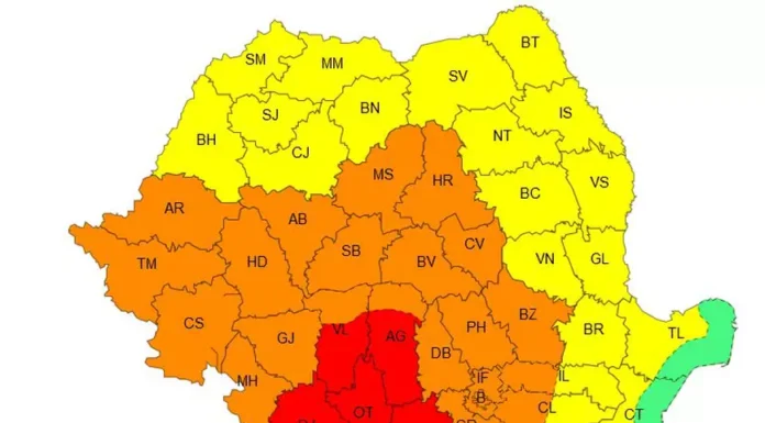 Sâmbătă, cod roșu de caniculă!