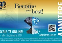 Comunicat de presă – Admiterea 2024 la UVT – centrele de admitere vor fi deschise la sediile din Timișoara și în nouă județe din țară