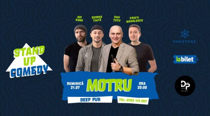 Super Show de Stand-Up pe 21 Iulie la Deep Pub Motru