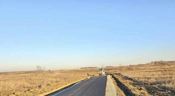 Drum comunal reabilitat cu peste un milion de lei